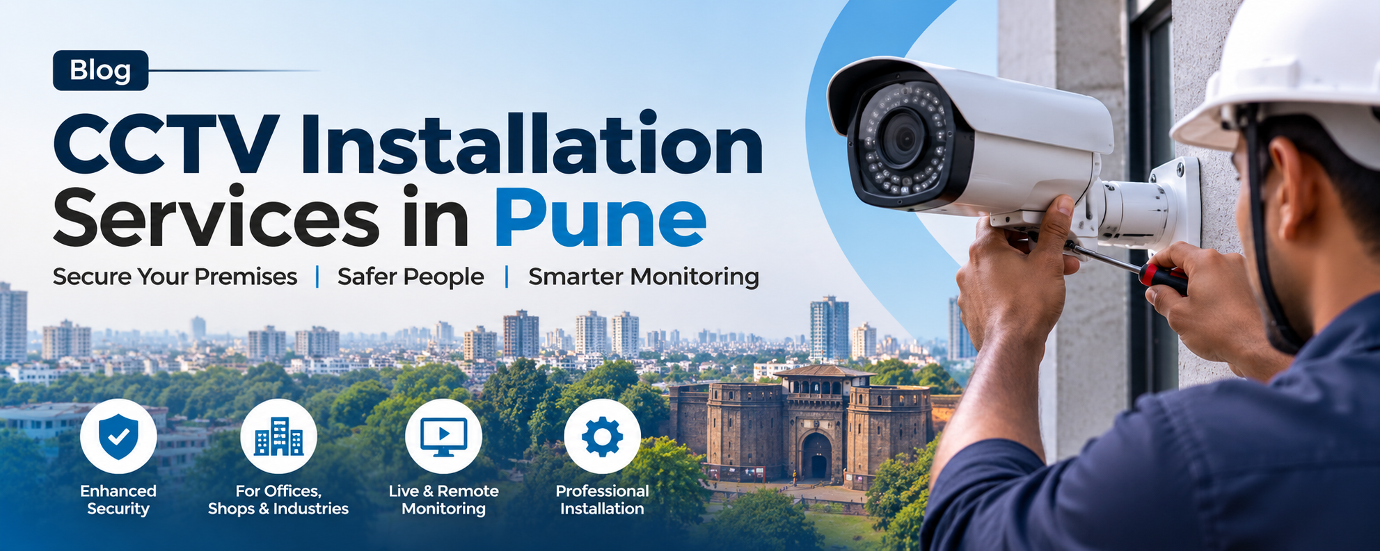 Professional CCTV Installation Services in Pune